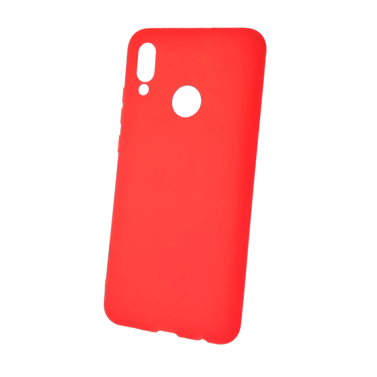 Чехол накладка NEW COLOR для HUAWEI P Smart 2019 (POT-LX1), Honor 10 Lite 2019 (HRY-LX1), силикон матовый, цвет красный.