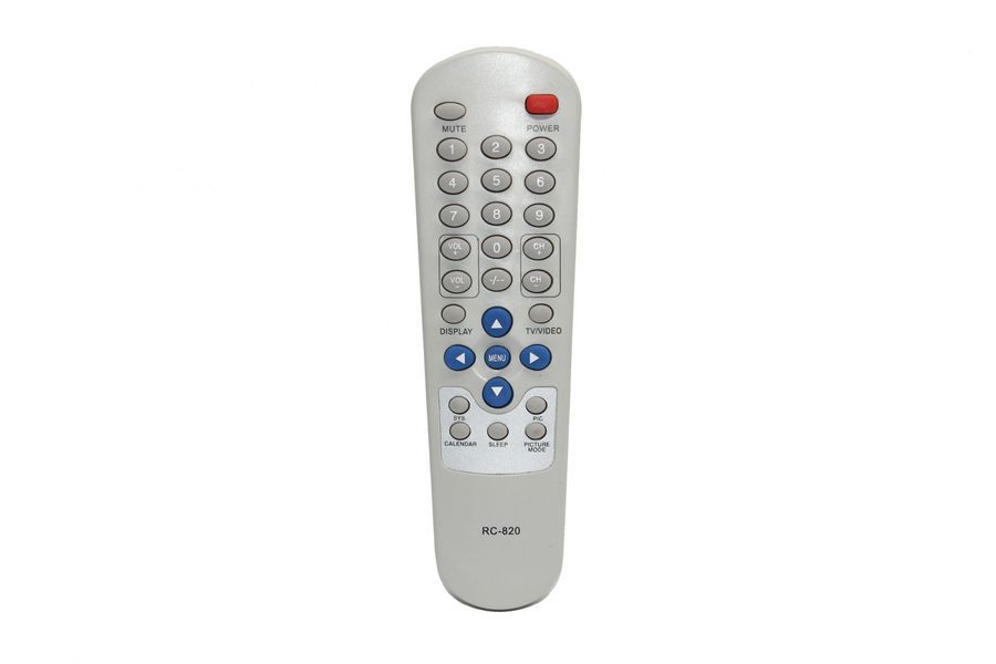 Пульт ДУ для SHIVAKI RC-820 / TAHARA RC-820 подходит к следующим моделям: 21 TSS 89, 2160, STV-2163.