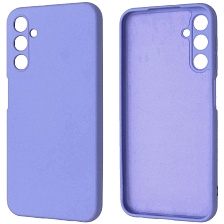 Чехол накладка NANO для SAMSUNG Galaxy A24, защита камеры, силикон, бархат, цвет васильковый Чехол накладка NANO для SAMSUNG Galaxy A24, защита камеры, силикон, бархат, цвет васильковый