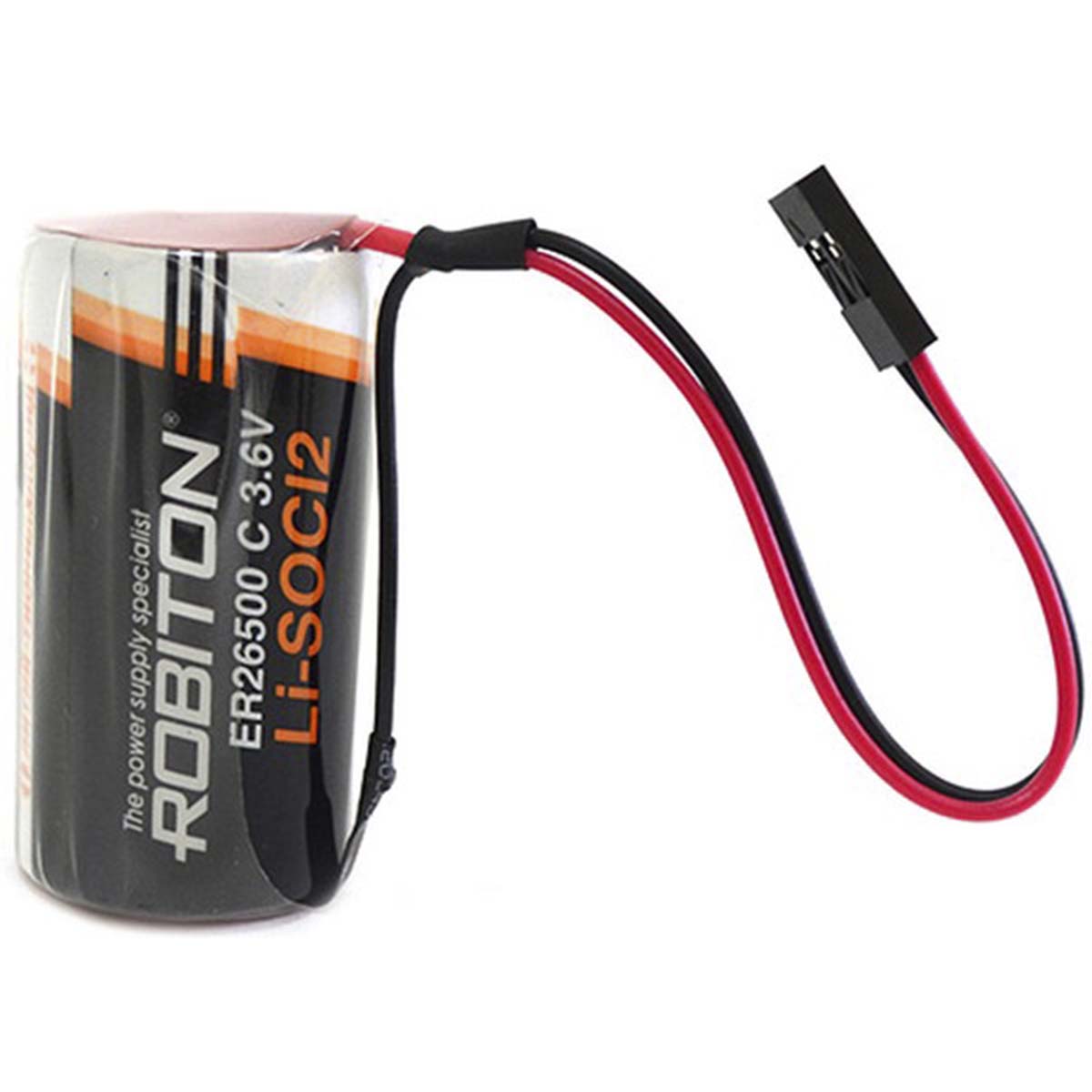 Аккумулятор ROBITON ER26500-DP (A343/LR14), 9000 mAh, 3.6В с разъемом BLS-2