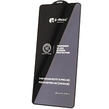 Защитное стекло 6D G-Rhino 200C (330 Glue) для XIAOMI Redmi Note 13 4G, Redmi Note 13 Pro 4G, Poco X6, Poco X6 Pro, Poco M6 Pro, цвет окантовки черный (Тип 2)