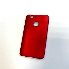 Чехол накладка J-Case THIN для HUAWEI Nova, силикон, цвет красный