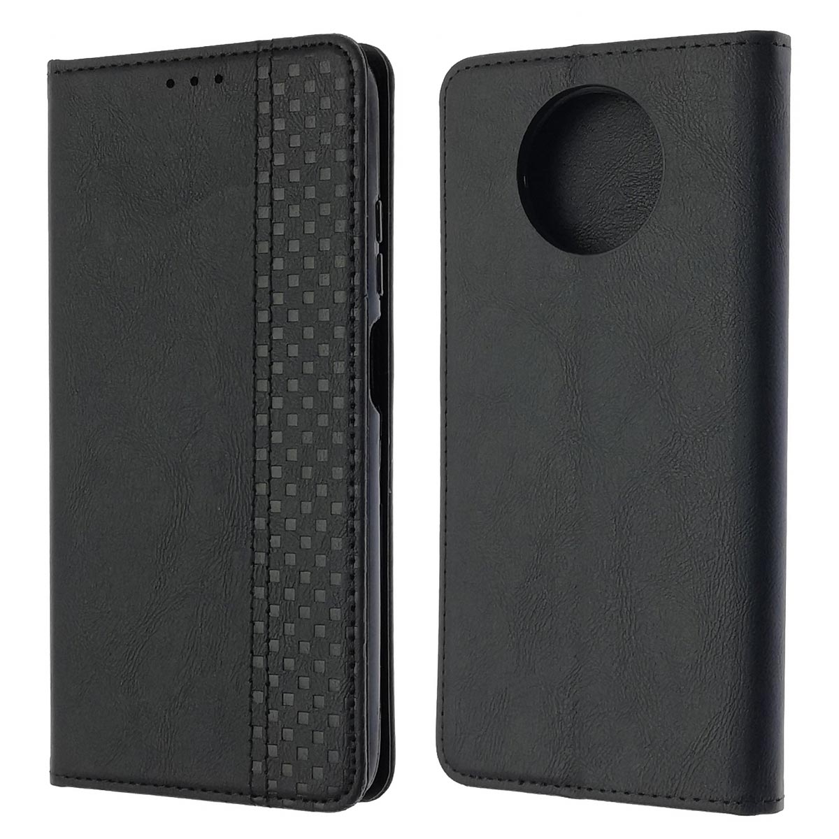 Чехол книжка WALLET для XIAOMI Redmi Note 9T, экокожа, визитница, цвет черный Чехол книжка WALLET для XIAOMI Redmi Note 9T, экокожа, визитница, цвет черный