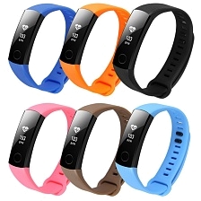 Ремешок для фитнес браслета (умных часов) HUAWEI Honor Band 3, цвет розовый. Ремешок для фитнес браслета (умных часов) HUAWEI Honor Band 3, цвет розовый.