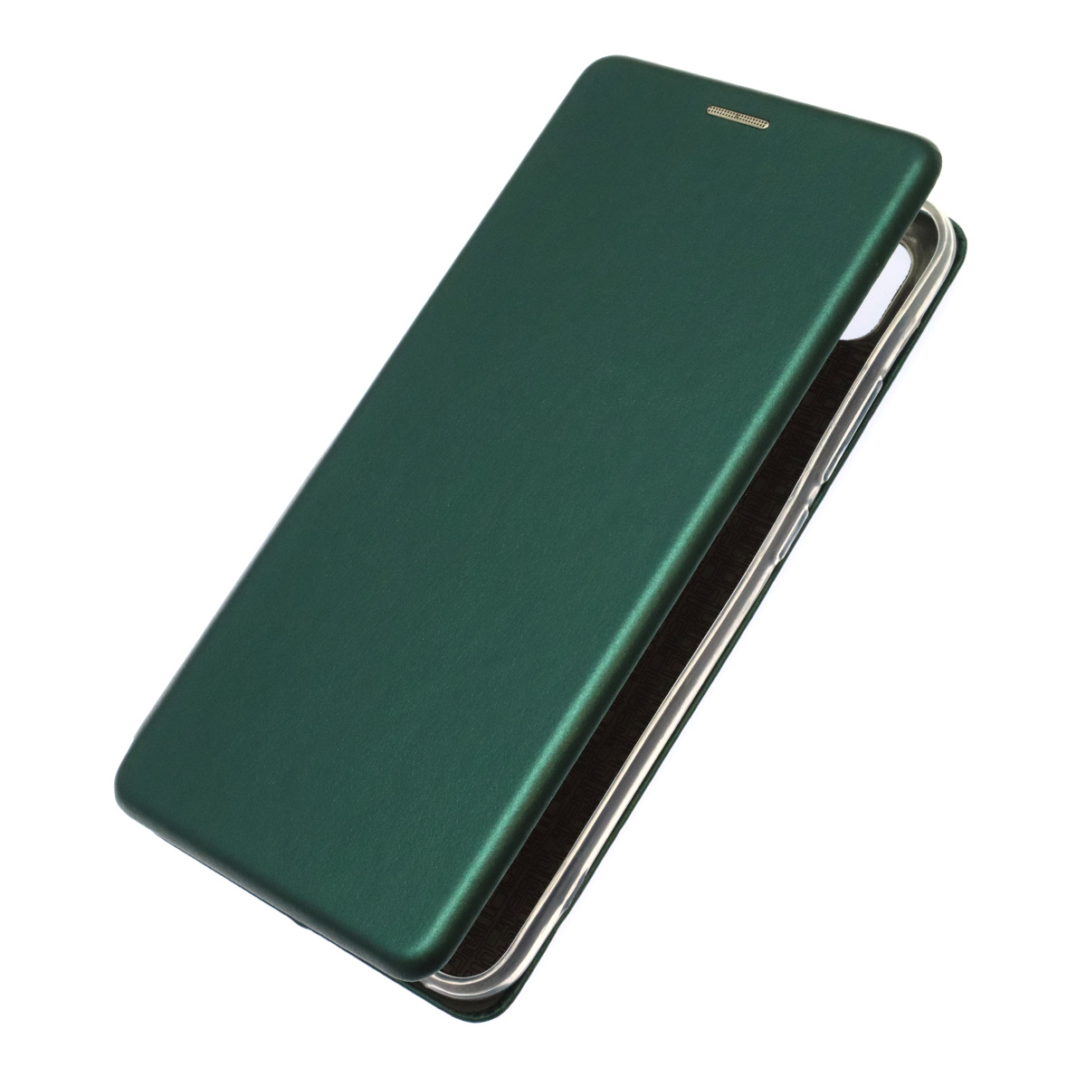 Чехол книжка STYLISH для XIAOMI Redmi 9C, Redmi 10A, экокожа, визитница, цвет зеленый Чехол книжка STYLISH для XIAOMI Redmi 9C, Redmi 10A, экокожа, визитница, цвет зеленый