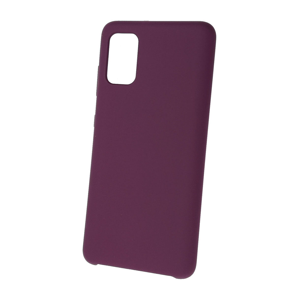 Чехол накладка Silicon Cover для SAMSUNG Galaxy A41 (SM-A415), силикон, бархат, цвет баклажан. Чехол накладка Silicon Cover для SAMSUNG Galaxy A41 (SM-A415), силикон, бархат, цвет баклажан.
