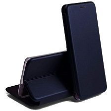 Чехол книжка STYLISH для HONOR X9d, экокожа, визитница, цвет темно синий