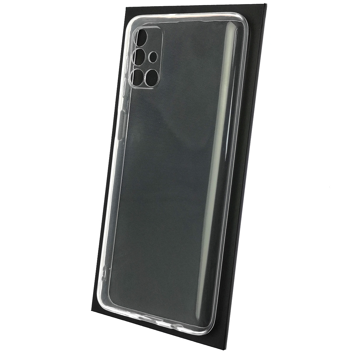 Чехол накладка для SAMSUNG Galaxy M31S (SM-M317), силикон, цвет прозрачный