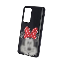 Чехол накладка для HUAWEI P40 (ANA-NX9), силикон, рисунок Мышка с бантом Чехол накладка для HUAWEI P40 (ANA-NX9), силикон, рисунок Мышка с бантом
