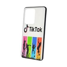 Чехол накладка для SAMSUNG Galaxy S20 Ultra (SM-G988), силикон, рисунок TikTok танцы. Чехол накладка для SAMSUNG Galaxy S20 Ultra (SM-G988), силикон, рисунок TikTok танцы.
