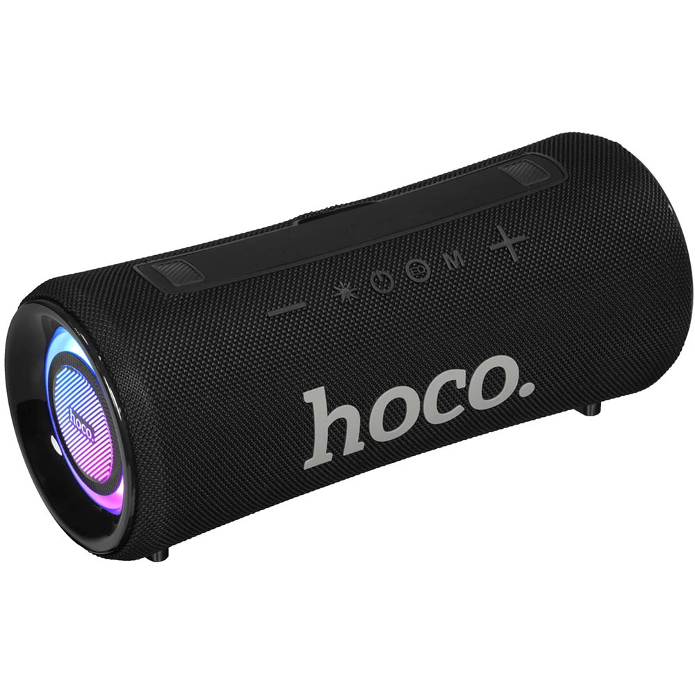 Портативная колонка HOCO HA10, Bluetooth 5.4, AUX, USB, поддержка microSD, microSDHC, цвет черный