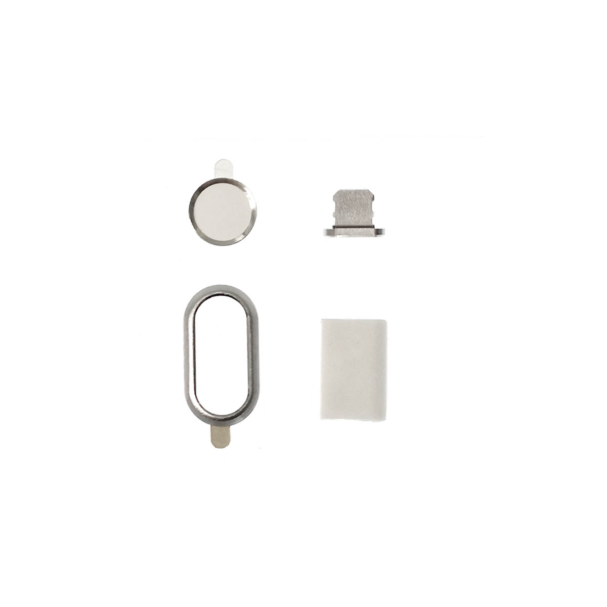 Комплект защиты 3 в 1 для APPLE iPhone 7 Plus, цвет серебристый