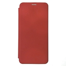 Чехол книжка STYLISH для TECNO Pova 2, экокожа, визитница, цвет красный Чехол книжка STYLISH для TECNO Pova 2, экокожа, визитница, цвет красный