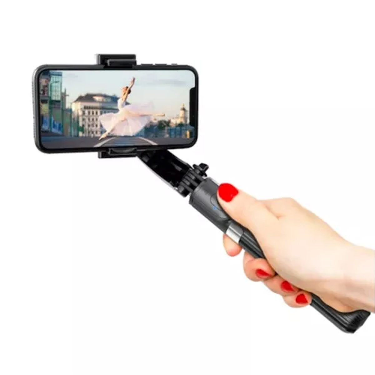 Трипод стабилизатор для смартфонов Gimbal Stabilizer L08, цвет черный (распродажа -30%)
