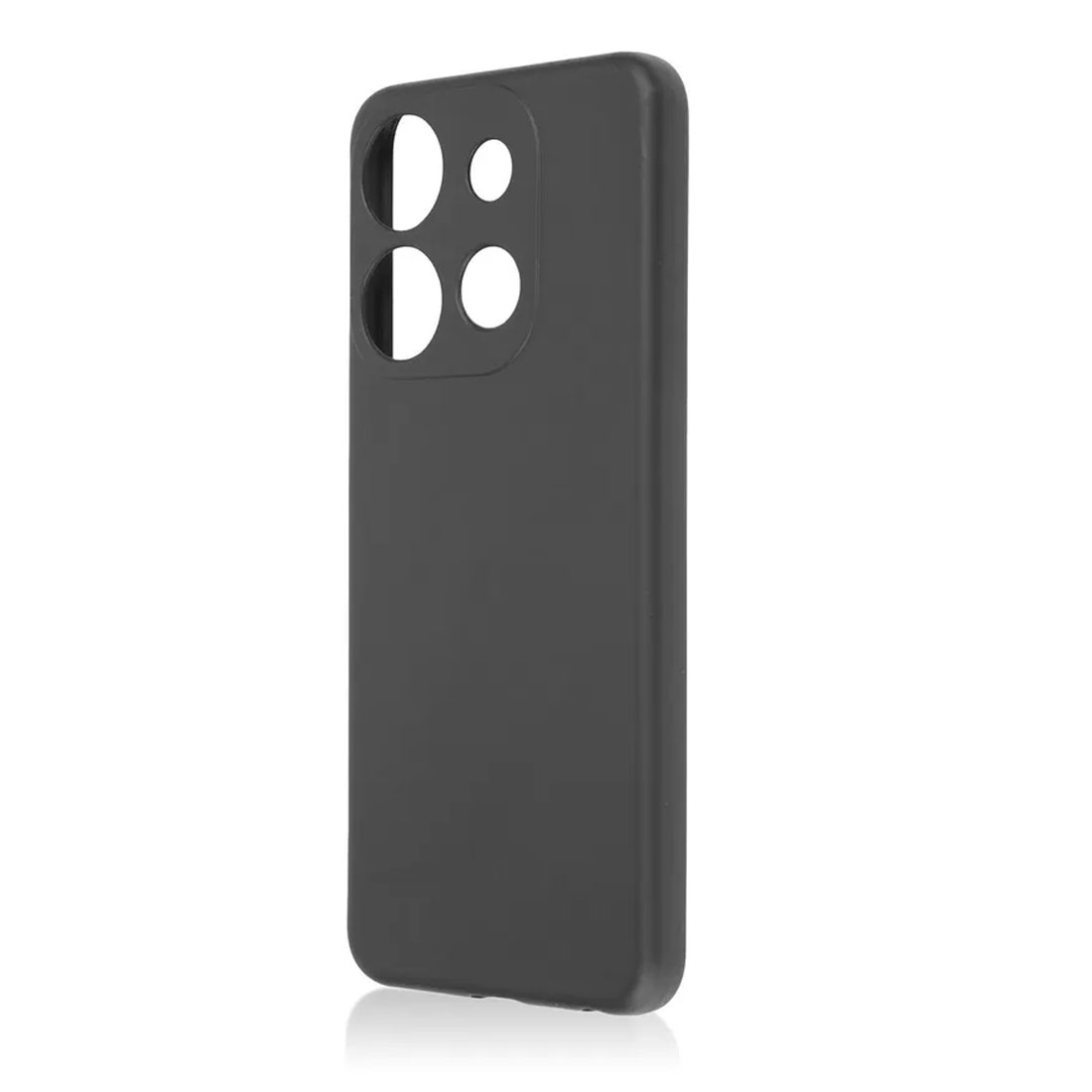 Чехол накладка для TECNO Spark Go 2023, TECNO POP 7 Pro, TECNO POP 7, INFINIX SMART 7, INFINIX SMART 7 HD, защита камеры, силикон, цвет черный
