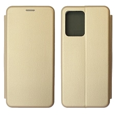 Чехол книжка STYLISH для XIAOMI POCO X5 5G, XIAOMI Redmi Note 12 5G, экокожа, визитница, цвет золотистый