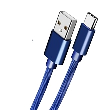 Кабель Type-C джинсовый 1 м, блистер.