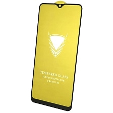 Защитное стекло KADOO для SAMSUNG Galaxy A12 (SM-A125), A02 (SM-A022), M12 (SM-M127F), A02S (SM-025), A03s (SM-A037F), A03 Core (SM-A032), A03 (SM-A035F), A04, A04s, A04e, цвет окантовки черный
