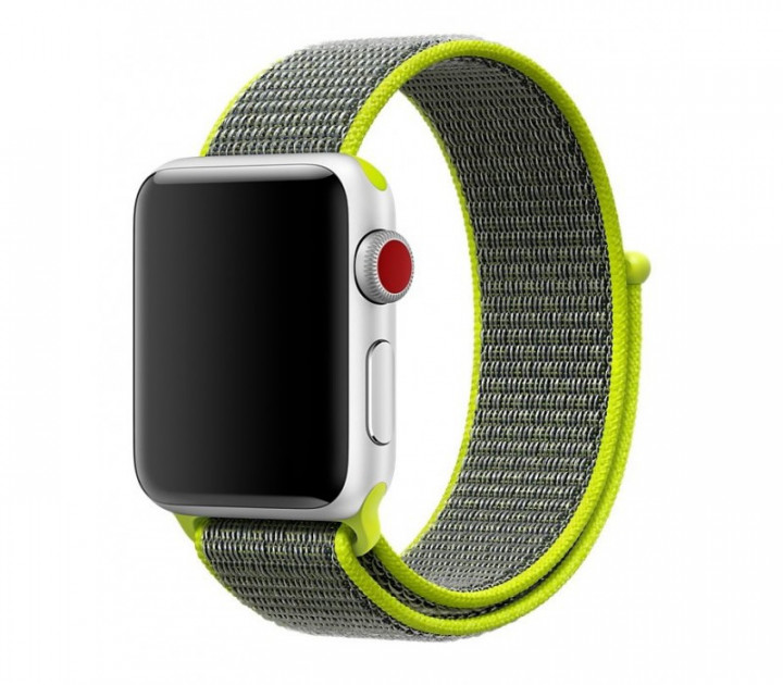 Ремешок для часов Apple Watch (42-44 мм), нейлон, цвет Flash (2). Ремешок для часов Apple Watch (42-44 мм), нейлон, цвет Flash (2).