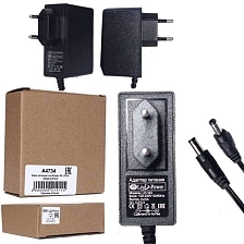 Блок питания Live Power LP163, 5V-2A, 5.5*2.5, длина 1 метр, цвет черный