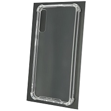 Чехол накладка King Kong Case для SAMSUNG Galaxy A70S, силикон, противоударный, цвет прозрачный Чехол накладка King Kong Case для SAMSUNG Galaxy A70S, силикон, противоударный, цвет прозрачный
