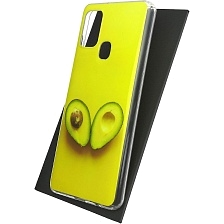 Чехол накладка Vinil для SAMSUNG Galaxy A21s (SM-A217), силикон, рисунок Авокадо Чехол накладка Vinil для SAMSUNG Galaxy A21s (SM-A217), силикон, рисунок Авокадо