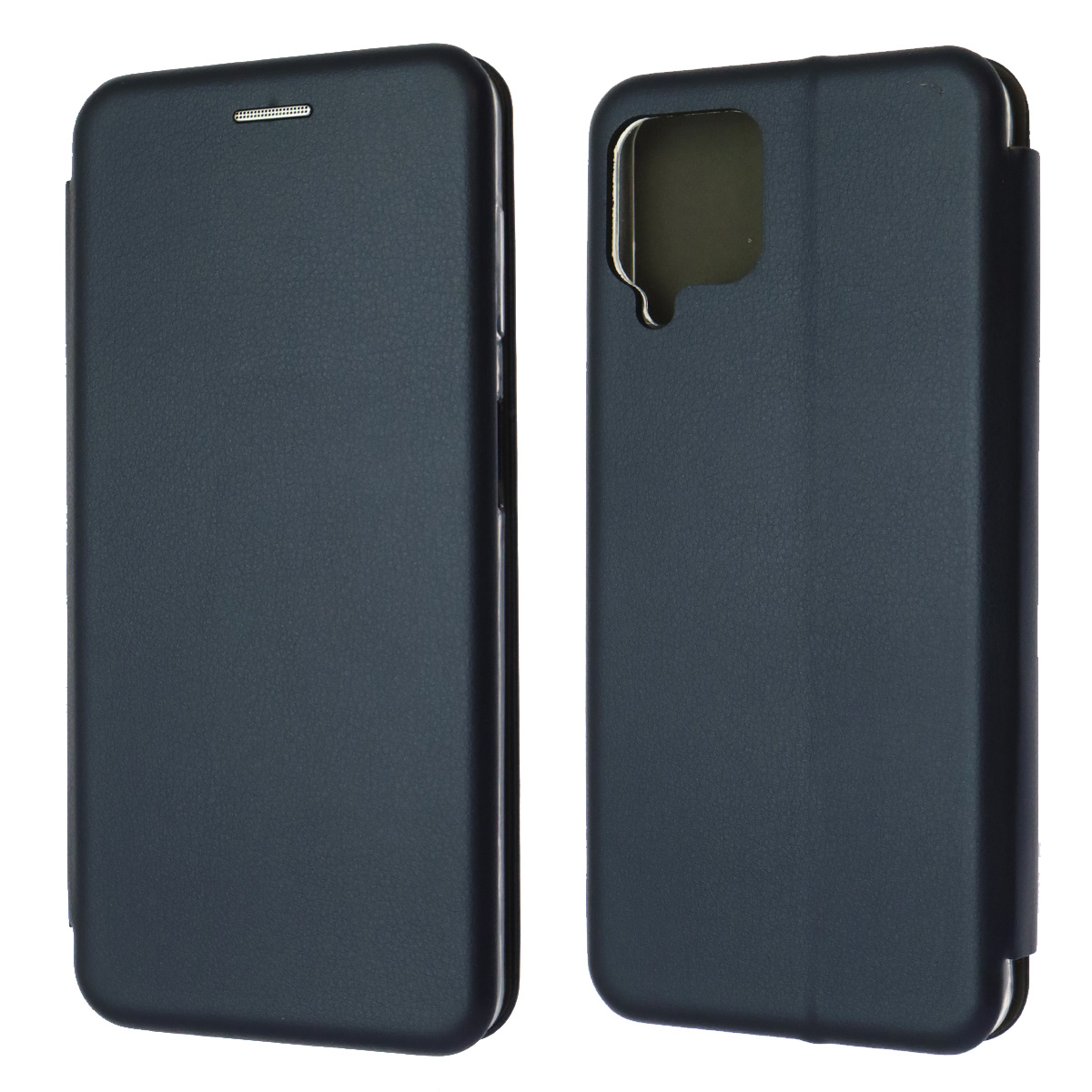 Чехол книжка STYLISH для SAMSUNG Galaxy A22 4G (SM-A225F), M22 (SM-M225F), M32 (SM-M325F), экокожа, визитница, цвет темно синий Чехол книжка STYLISH для SAMSUNG Galaxy A22 4G (SM-A225F), M22 (SM-M225F), M32 (SM-M325F), экокожа, визитница, цвет темно синий