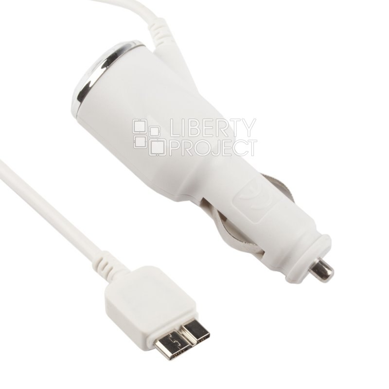 АЗУ для Samsung Galaxy Note 3 Car Charger Micro USB 3.0 (блистер).