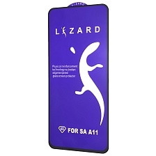 Защитное стекло 9D Lizard для SAMSUNG Galaxy A11 (SM-A115), Galaxy M11 (SM-M115), цвет черный.