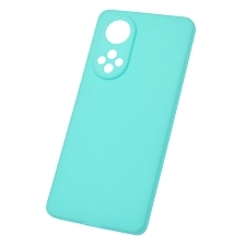 Чехол накладка Soft Touch для HUAWEI Honor 50, Nova 9, силикон, матовый, цвет бирюзовый Чехол накладка Soft Touch для HUAWEI Honor 50, Nova 9, силикон, матовый, цвет бирюзовый