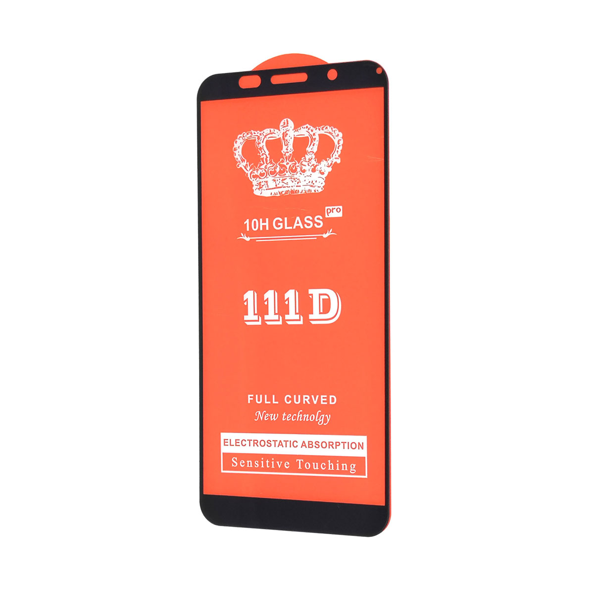 Защитное стекло 10H 111D для HUAWEI Honor 7A, Y5 2018, Y5 Prime 2018, Y5 Lite, цвет окантовки черный.