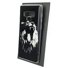 Чехол накладка для SAMSUNG Galaxy Note 9, силикон, глянцевый, рисунок Рычащий тигр Чехол накладка для SAMSUNG Galaxy Note 9, силикон, глянцевый, рисунок Рычащий тигр