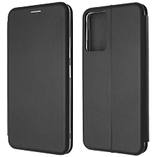 Чехол книжка STYLISH для INFINIX Zero X Pro, экокожа, визитница, цвет черный Чехол книжка STYLISH для INFINIX Zero X Pro, экокожа, визитница, цвет черный