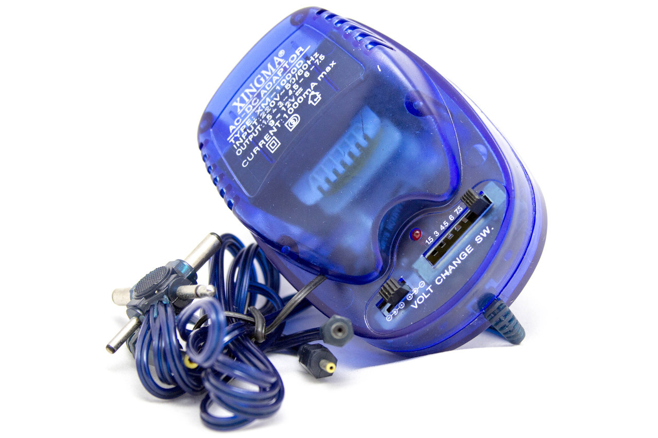 Универсальный блок питания (адаптер) XINGMA XM-1000D, 1.5-12V, 1000ma, цвет синий Универсальный блок питания (адаптер) XINGMA XM-1000D, 1.5-12V, 1000ma, цвет синий