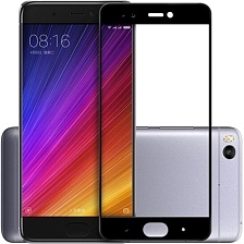 Защитное стекло 2D Full glass для Xiaomi MI 5 /тех.пак/ черный.