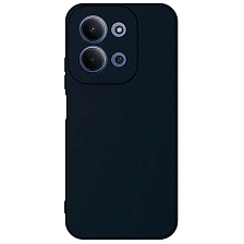 Чехол накладка NANO для XIAOMI Redmi 15C, POCO C85, защита камеры, силикон, бархат, цвет черный