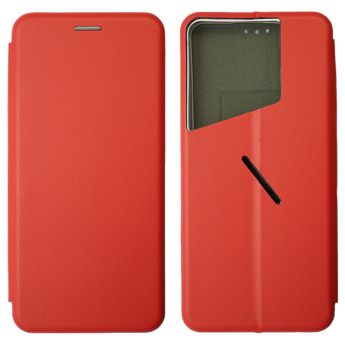 Чехол книжка STYLISH для TECNO Pova 5 Pro 5G, экокожа, визитница, цвет красный Чехол книжка STYLISH для TECNO Pova 5 Pro 5G, экокожа, визитница, цвет красный