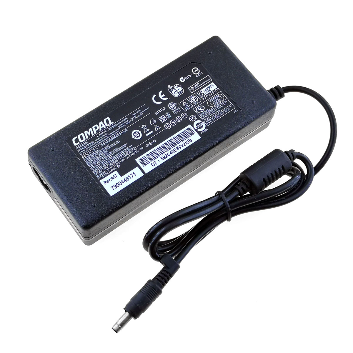 Блок питания для ноутбука HP Compaq 18.5V 4.9A 90W (4.8*1.7) PA-1650-02HC, цвет черный. Блок питания для ноутбука HP Compaq 18.5V 4.9A 90W (4.8*1.7) PA-1650-02HC, цвет черный.
