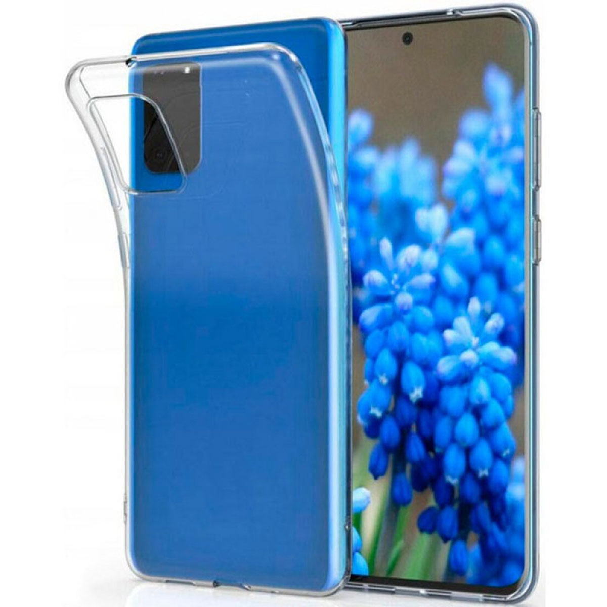 Чехол накладка TPU CASE для SAMSUNG Galaxy S20 (SM-G980), силикон, цвет прозрачный Чехол накладка TPU CASE для SAMSUNG Galaxy S20 (SM-G980), силикон, цвет прозрачный