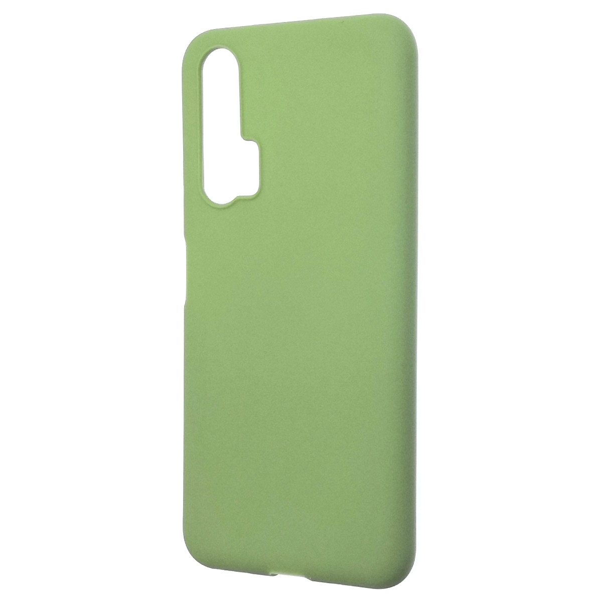 Чехол накладка GPS для HUAWEI Honor 20 Pro (YAL-L41), силикон, матовый, цвет фисташковый