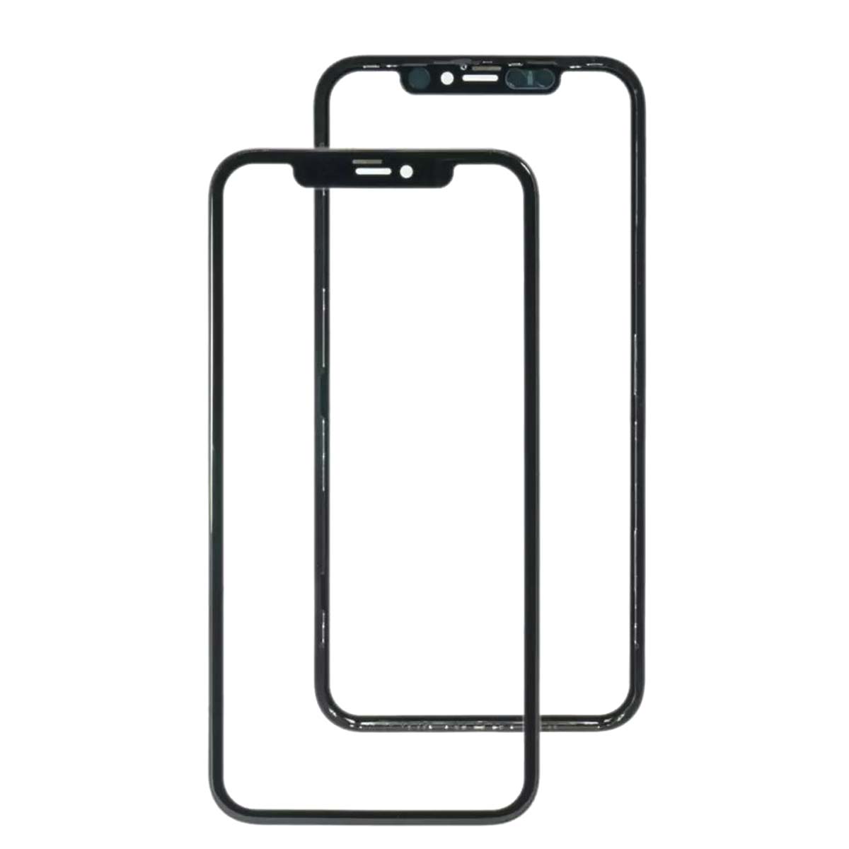 Стекло дисплея для APPLE iPhone 11, iPhone XR, для переклейки, с OCA, цвет черный