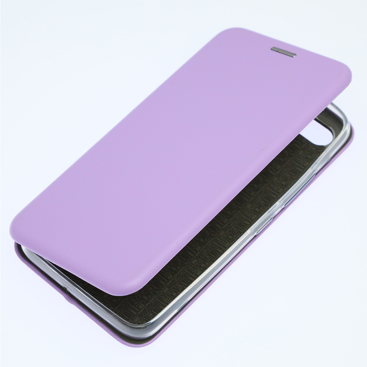 Чехол книжка STYLISH для ITEL A25 (L5002), экокожа, визитница, цвет сиреневый Чехол книжка STYLISH для ITEL A25 (L5002), экокожа, визитница, цвет сиреневый