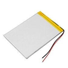 АКБ универсальная 3,7v Li-Pol, 2 pin, 3500mAh (110x55x3мм)