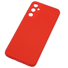 Чехол накладка Silicon Cover для SAMSUNG Galaxy A05s, защита камеры, силикон, бархат, цвет красный Чехол накладка Silicon Cover для SAMSUNG Galaxy A05s, защита камеры, силикон, бархат, цвет красный