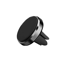Автомобильный магнитный держатель PHONE Holder для смартфонов с креплением в дефлектор воздуховода, цвет черный. Автомобильный магнитный держатель PHONE Holder для смартфонов с креплением в дефлектор воздуховода, цвет черный.