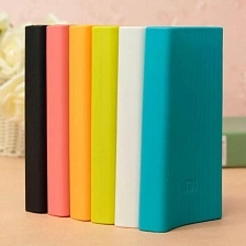 Силиконовый чехол для XIAOMI Power bank 2 20000, цвет оранжевый.