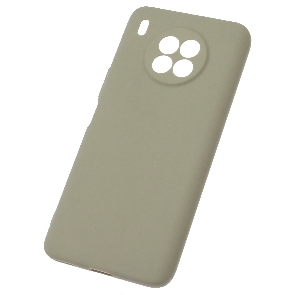 Чехол накладка SOFT TOUCH для HUAWEI Honor 50 Lite, Nova 8i, защита камеры, силикон, матовый, цвет серый Чехол накладка SOFT TOUCH для HUAWEI Honor 50 Lite, Nova 8i, защита камеры, силикон, матовый, цвет серый