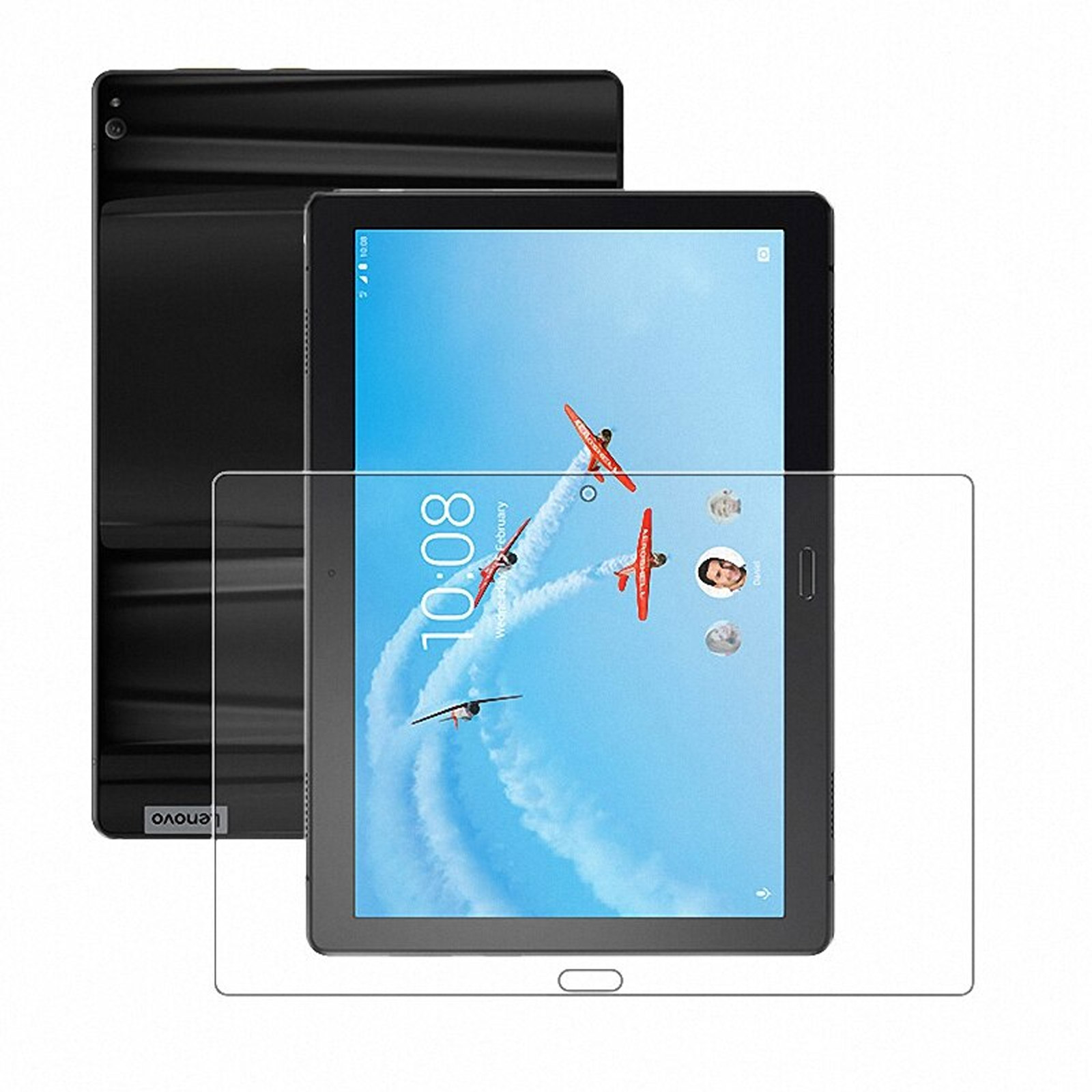 Защитное стекло 0.33 мм для LENOVO TAB P10 (TB-X705L), ударопрочное, цвет прозрачный