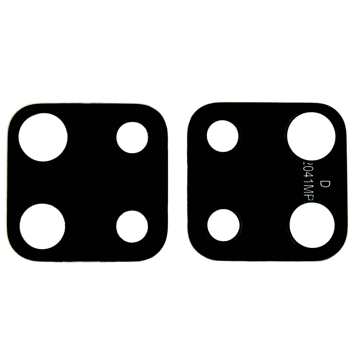 Стекло основной камеры для XIAOMI Redmi Note 9, Note 9S, цвет черный