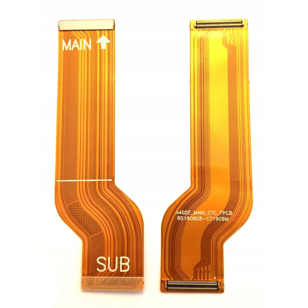 Шлейф межплатный для SAMSUNG Galaxy A40 (SM-A405), цвет желтый